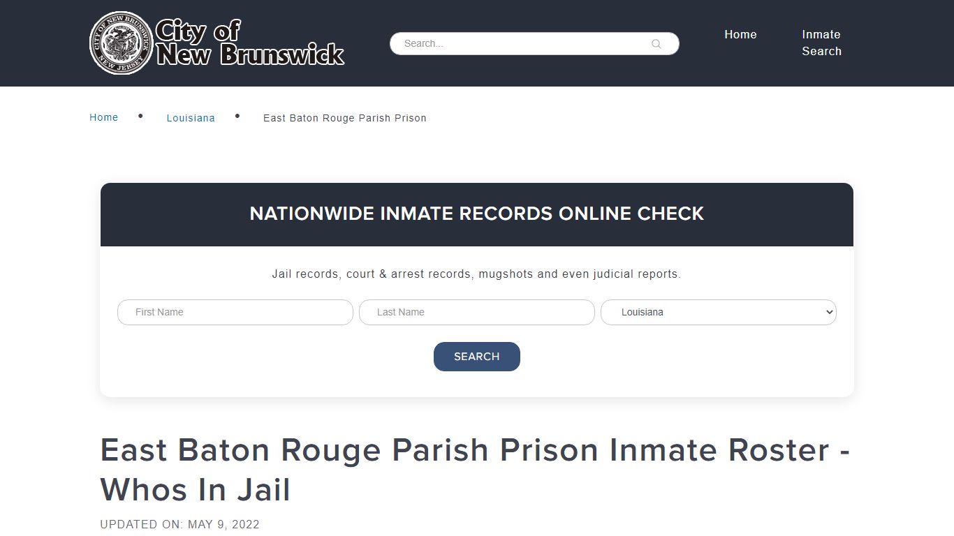 East Baton Rouge Parish Prison Inmate Roster - Whos In Jail